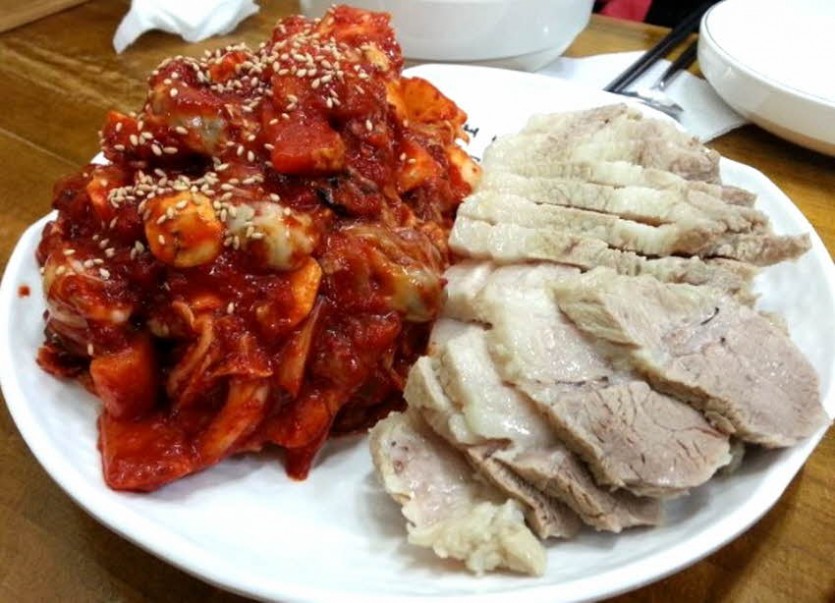 굴보쌈